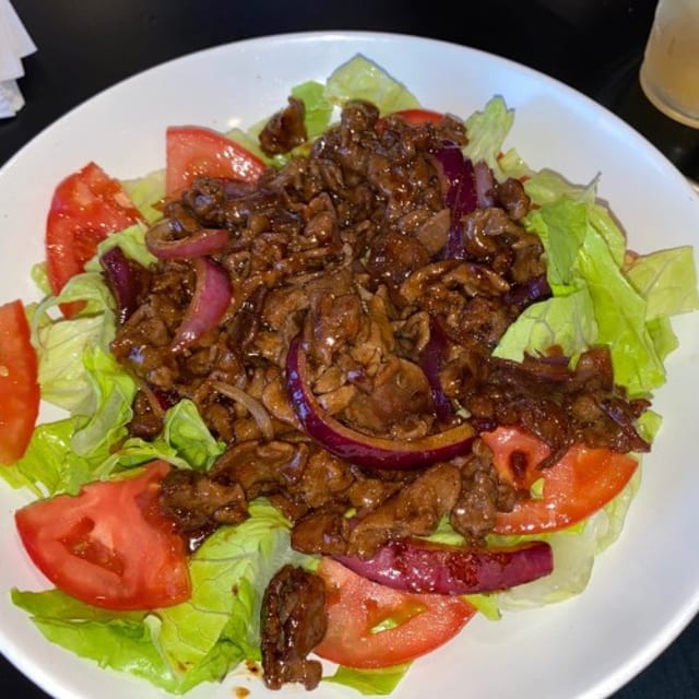 Korean Bulgogi Salad.