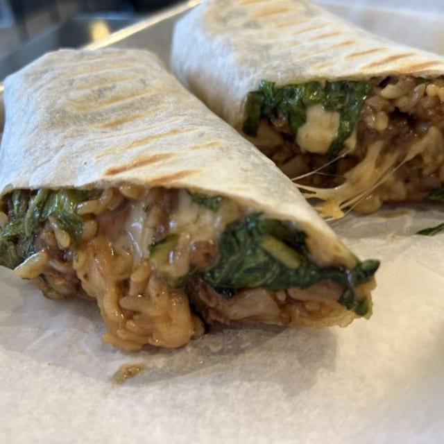 Korean Bulgogi Wrap.