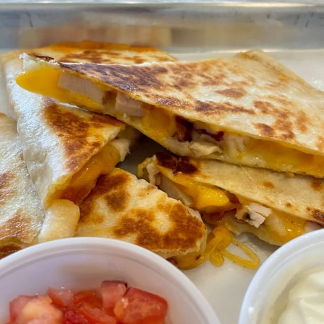 Chicken Quesadilla.